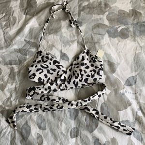 Aerie wrap bikini top